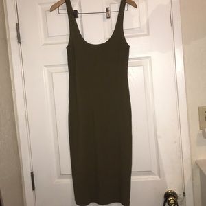 Camp green dress
